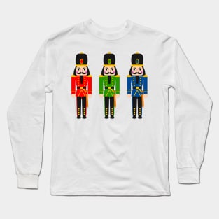 Nutcracker Christmas Print Long Sleeve T-Shirt